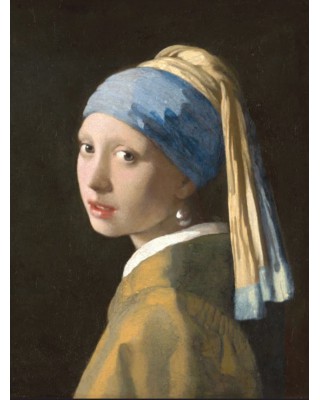 Reprint: " Girl With A Pearl Earring " by Johannes Vermeer