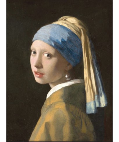 Reprint: " Girl With A Pearl Earring " by Johannes Vermeer