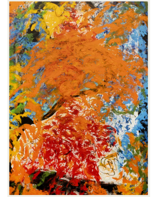 "On Fire" Original Painting by Zammy Migdal