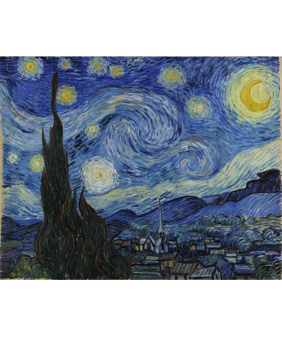 The Starry Night (1889) by Vincent van Gogh